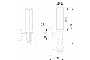 Бра Stilfort Graff 2170/05/01W - 2