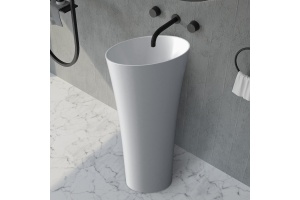 Раковина отдельностоящая ABBER Stein AS2509 белая матовая