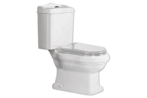 Сиденье для унитаза Cezares Laredo (CZR-165W-S-Cr)