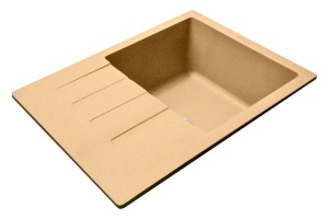 Мойка кухонная Lava L1 светлый беж - 2