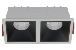 Встраиваемый светильник Maytoni Alfa DL043-02-15W4K-SQ-WB