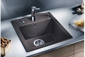 Мойка из гранита Blanco Dalago серый (518522) - 2