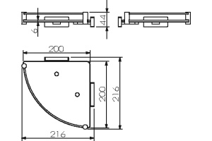 Полка Langberger Alster 10951B - 2