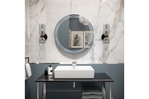 Зеркало круглое DIWO Муром 77 с подсветкой - 3