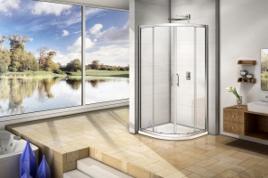 Душевой уголок Weltwasser WW300 300RS22-100х100 хром (10000003099) - 2