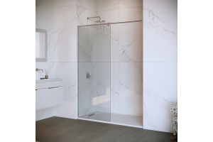 Душевая перегородка RGW Walk in 110х195 хром стекло прозрачное