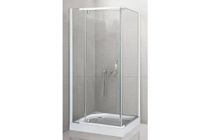 Душевой угол Royal Bath HPV 90х90 профиль белый стекло прозрачное