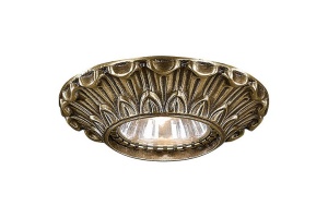 Встраиваемый светильник Reccagni Angelo 1077 SPOT 1077 BRONZO