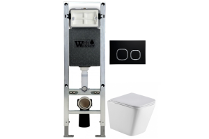 Комплект Weltwasser AMBERG 350 ST + GELBACH 004 GL-WT + AMBERG RD-BL (10000006510)