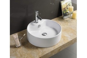 Раковина накладная Ceramalux N белый (9008В)