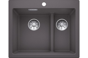 Мойка из гранита Blanco Pleon серый (521690)