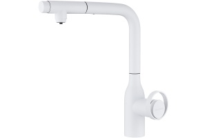 Смеситель для кухни Paulmark Urban белый матовый
