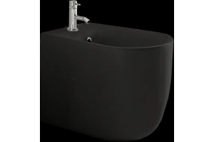 Биде напольное Kerasan Nolita черный матовый (532031*1)