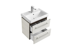 Тумба под раковину Aquaton Ронда 55 светлое дерево - 3