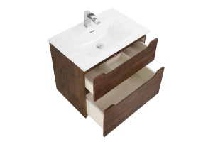 Тумба с раковиной BelBagno Etna 100 темное дерево у - 3