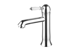 Смеситель Lemark Villa LM4837C для умывальника средний, монолитный, с донным клапаном клик-клак, хро