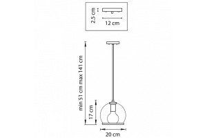 Светильник на штанге Lightstar Sferico 729011 - 2
