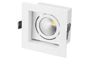 Встраиваемый светодиодный светильник Arlight CL-Kardan-S102x102-9W Warm 024137