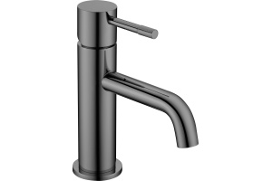 Смеситель Boheme Uno 461-SGM для раковины, shine gun metall