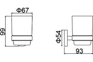Стакан Timo Saona 13031/03 - 2