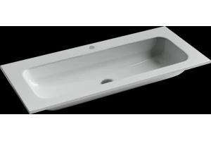 Раковина накладная Ceramica Nova Element 101х45.7 белая