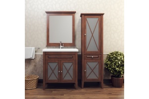 Мебель для ванной Opadiris Палермо 75 светлый орех