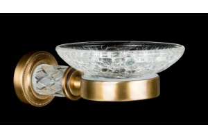 Мыльница Boheme Murano crystal (10903-CRST-BR)