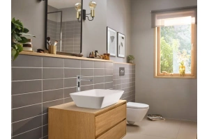 Смеситель для раковины Hansgrohe Rebris E с донным клапаном хром - 2