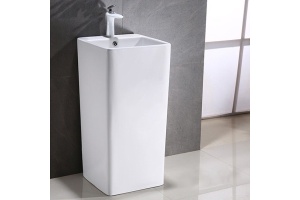 Раковина напольная CeramaLux N 40 см белый (P7004L)