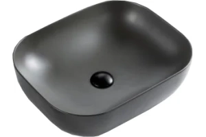 Раковина накладная BelBagno 50 см серый матовый (BB1302-H311)