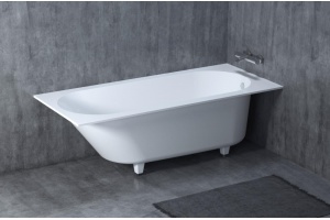 Ванна из искусственного камня Salini Ornella 180x80 102312G S-Sense, глянцевый - 2