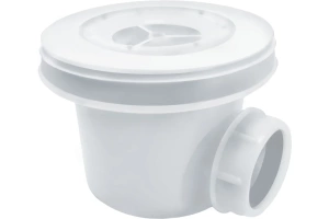 Сифон для поддона Wasserkraft белый