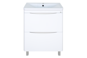 Тумба под раковину Misty Атлантик 100 белая - 3