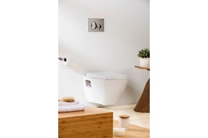 Унитаз подвесной Creavit TP326 с биде, сиденье микролифт - 3