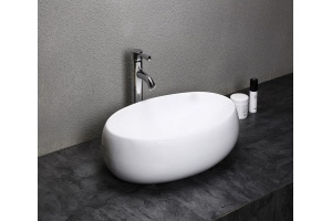 Раковина накладная Ceramalux N белый (9030А)