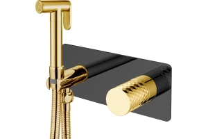 Гигиенический душ Boheme Stick black, diamond gold (127-BG)