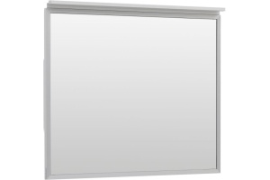 Зеркало Allen Brau Priority 90 с подсветкой серебро матовый - 3