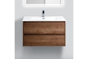 Тумба с раковиной BelBagno Kraft 80 rovere tabacco