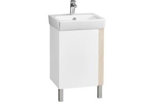 Тумба под раковину Aquaton Кантри 50 белый-светлое дерево - 2