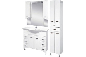 Тумба с раковиной Misty Дрея 105 6 ящиков - 3