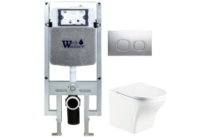 Комплект Weltwasser AMBERG 497 ST + ODENBACH 004 GL-WT + AMBERG RD-CR (10000006740)