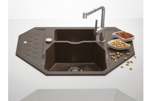 Мойка кухонная Alveus Sensual Granital 60 chocolate - 2