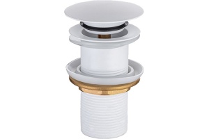 Донный клапан для раковины Allen Brau Priority Round 5.31024-21 белый матовый