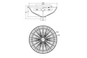 Потолочный светильник Maytoni Facet MOD094CL-06CH - 2
