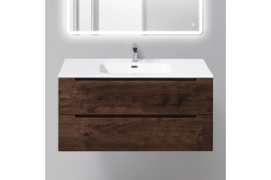Тумба с раковиной BelBagno Etna 100 rovere moro