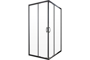 Душевой уголок Veconi Rovigo 80х80, черный (RV113B-80-01-C4) - 3