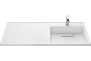 Раковина мебельная Aquaton Лондри 120 R на стиральную машину белый - 3