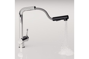 Смеситель для кухни Ideal Standard Ceralook хром - черный - 2