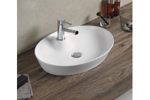 Раковина накладная Ceramalux N белый (9436) - 2