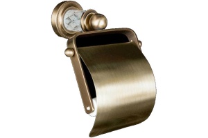 Держатель туалетной бумаги Boheme Murano crystal (10901-CRST-BR)
